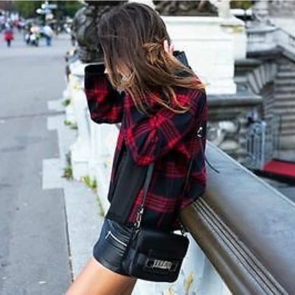 Zara Studio Wool Blended Crop Plaid Jacket - Picture 3 of 7